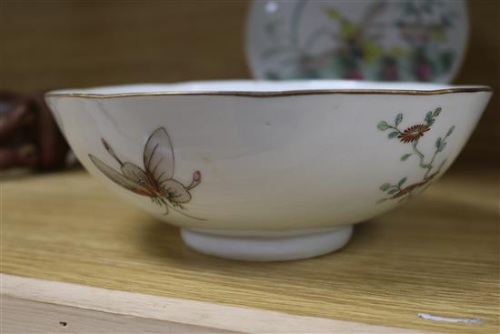 A group of late 19th/early 20th century Chinese famille rose ceramics